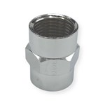 1/2&quot; Chrome-Plated Coupling (Lead-Free) ,
