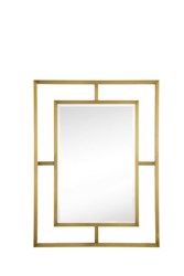 105-M30-RGD Boston 30 Rectangular Mirror Radiant Gold ,