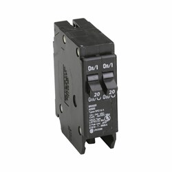 BR2020 Eaton (2) 20 Amps 120 Volts 1 Pole BR Plug-On Circuit Breaker ,CA2020N,BR2020,A2020N,CB2020