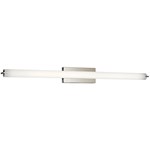 11151NILED Kichler Linear Bath 49in LED Nickel ,