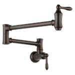 1177Lf-Rb Other Traditional Wall Mount Pot Filler CAT160FOC,034449649261,1177LFRB,1177RB,1177RB,1177-RB,34449649261,