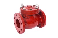 MAT120W11  4&quot; Flanged Di Swing Chk Valve Resilient Seat Awwa C508 300Psi Fusion Bonded Epoxy W/1 Bossing ,120W11,VAHCVMNF04,VAH
