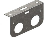 121-R GALVANIZED STEEL BRACKET THAT SUPPORTS ONE COPPER, PEX OR CPVC TUBE ,121-R,121R