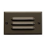 12600AZ Kichler LED Step Light Horiz. Louver Bronze ,12600AZ