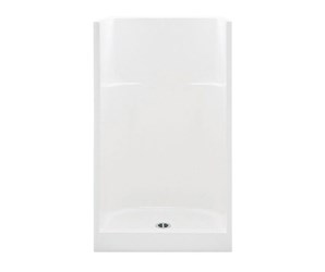1323C-WH Aquatic White AcrylX 32 X 32 X 72 Alcove Center Everyday Shower ,