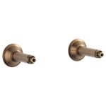 RP73764BZ Brizo Brilliance Brushed Bronze Traditional Wall Mount Tub Filler Unions ,