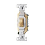 Eaton Wiring CS115V Switch Toggle Sp 15A 120 277V Side Wire Ivory 032664487385 ,032664487385