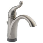 15960T-SS-DST Delta Stainless Talbott Single H+le Bathroom Faucet With Touch2O Technology ,