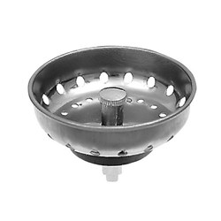 Dearborn&#174; Chrome Plated Basket Strainer for 3 1/2 Inch to 4 Inch Opening ,16,L7,DBS,16T,16L,16LT