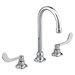 Monterrey&amp;#174; 8-Inch Widespread Gooseneck Faucet With Wrist Blade Handles 1.5 gpm/5.7 Lpm With 3rd Water Inlet - A6540173002