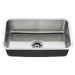 18SB.9301800T.075 AMS Stainless 30x18 SB Sink w/ Waste Fittings 18 gauge Undermount - A18SB9301800T075