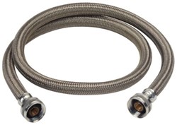 3/4 in. FHT x 3/4 in. FHT x 48 in. Braided Polymer Washing Machine Connector ,BL1248WA,WMH4,WMH48,WMH
