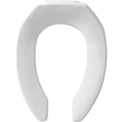 1955CT Bemis Sta-Tite White Plastic Elongated Open Front without Cover Toilet Seat ,18107500,04413803,1955CWH,1955WH,18200709,0127705,2007308802,1955,1955C,1955CT,1955CT000,18006106