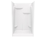 103677-R-000-001 Maax E148 Acrylic Shower Regular White One-Piece Shower Model ,