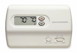 1F89-211 WHITE-RODGERS CLASSIC 80 SERIES HEAT PUMP 2H/1C NON-PROGRAMMABLE DIGITAL THERMOSTAT ,