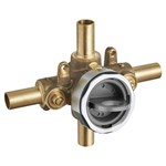 Flash&#174; Shower Rough-In Valve With Stub-Outs With Screwdriver Stops ,
