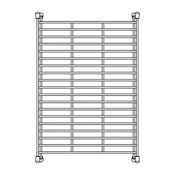 Stainless Steel Bottom Grid for Precis 32&quot; Super Single Sinks ,