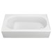Princeton&amp;#174; Americast&amp;#174; 60 x 30-Inch Integral Apron Bathtub With Right-Hand Outlet - A2391202020
