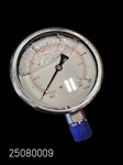 4.5LMSS100 4 in 0-100PSI 1/2 in LM SS Filled Pressure Gauge ,LF100