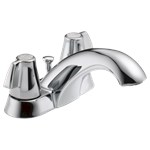 2520Lf-Mpu Delta Classic Two Handle Centerset Bathroom Faucet 