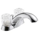Delta Classic: Two Handle Centerset Bathroom Faucet ,