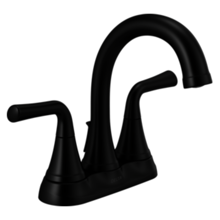 2533Lf-Blmpu Kayra Two Handle Centerset Bathroom Faucet 