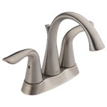 2538-Sstp-Dst Delta Lahara Two Handle Tract-Pack Centerset Bathroom Faucet 