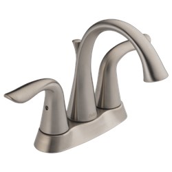 Delta Lahara&#174;: Two Handle Tract-Pack Centerset Bathroom Faucet ,