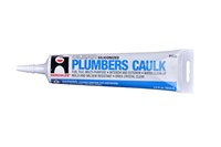 25620  5.5 Fl oz Plumbers Caulk-Clear ,25620,TT6