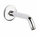 27414000 Grohe 5-5/8 StarLight Chrome Shower Arm With Flange - G27414000