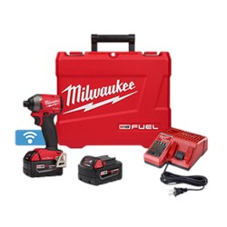 2857-22 Milwaukee M18 Fuel 1/4 Hex Impact Driver With One Key Xc Kit ,