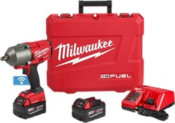 2863-22 Milwaukee M18 Fuel W/ One-Key High Torque Impact Wrench 1/2 Friction Ring Kit ,