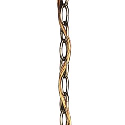 2996AB Kichler Chain Standard Gauge 36in Brass ,