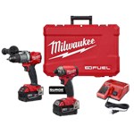 2999-22 Milwaukee M18 Fuel 2-Tool Hammer Drill & Surge Hydraulic Driver Combo Kit ,