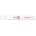 Milwaukee Tool 48-42-2120 2-3/4 in. 18 TPI Bi-Metal Jig Saw Blades 5PK ,