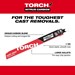 6 7TPI The Torch with Nitrus Carbide for Cast Iron 3 Pack - MIL48005361