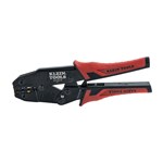 Klein Tools 3005CR Ratcheting Crimper, 10-22 AWG - Insulated Terminals 92644344008 ,