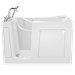 Gelcoat Value Series 30 x 60 -Inch Walk-in Tub With Soaker System - Left-Hand Drain With Faucet - A3060509SLW
