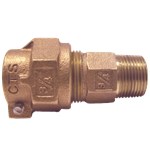 3/4&quot; T-4300NL No Lead Bronze Pack Joint (CTS)x MNPT Coupling ,