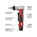 M12 ProPex Cordless 12 Volts Expansion Tool 2432-20 Milwaukee - MIL243220