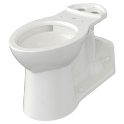 Yorkville&#174; VorMax&#174; Chair Height Back Outlet Elongated EverClean&#174; Bowl ,