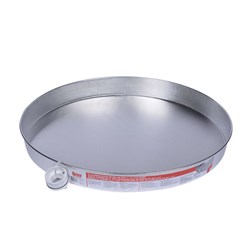 Oatey&#174; 22 Inch Aluminum Water Heater Pans with 1 Inch-1.5 Inch PVC Adapter ,34506667,22S,AP22,AHP22,WHP22,WHP,P22,RHP
