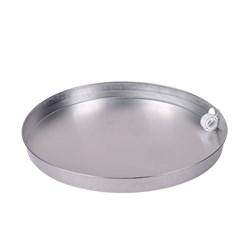 Oatey&#174; 26 Inch Aluminum Water Heater Pans with 1 Inch-1.5 Inch PVC Adapter ,08010247,OAT34084,34506808,AHP2628,26S,34084,WHP26,WHP,P26,RHP,30484,34508017