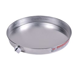 Oatey&#174; 20 Inch Aluminum Water Heater Pans with 1 Inch PVC Adapter ,34151,AHP,AHP20,PAN20,P20