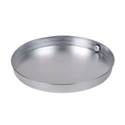 Oatey&#174; 22 Inch Aluminum Water Heater Pans with 1 Inch PVC Adapter ,34152,AHP,AHP22,PAN22,P22,WHP22,22S