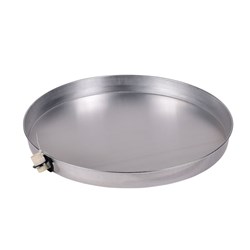 Oatey&#174; 24 Inch Aluminum Water Heater Pans with 1 InchCPVC Adapter ,34173,WHP
