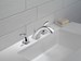 Delta Classic: Two Handle Widespread Bathroom Faucet - DEL3530LFMPU