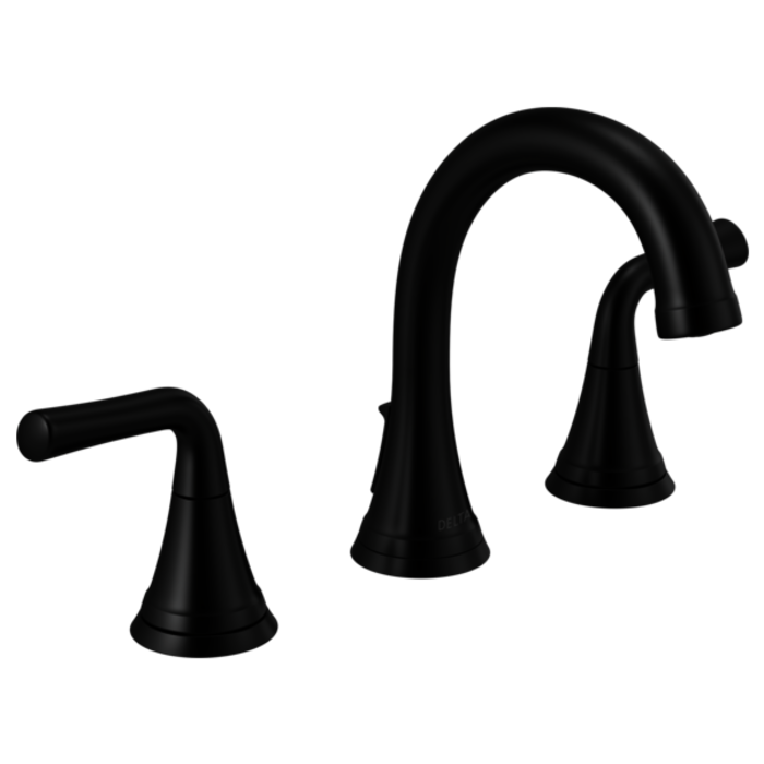 3533Lf-Blmpu Kayra Two Handle Widespread Bathroom Faucet 