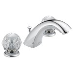 Delta Classic: Two Handle Widespread Bathroom Faucet ,