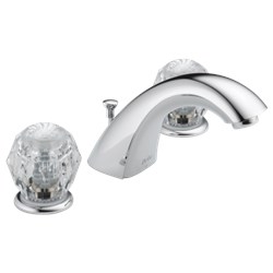3544Lf-Wfmpu Delta Classic Two Handle Widespread Bathroom Faucet ,3544LFWFMPU